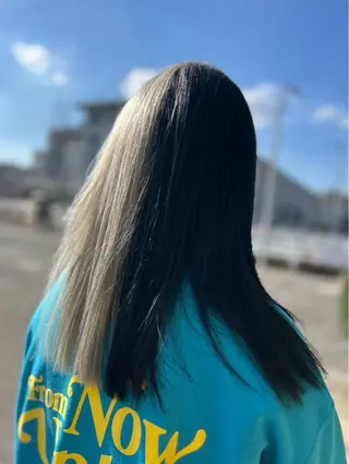 セミロング 大坪 拓斗のヘアスタイル
