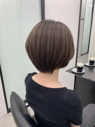 ショート カラー 本格ヘッドスパ🌿 ×ヘア　佐藤のヘアスタイル
