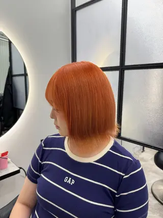 ミディアム ミルクティー特化 ケアブリーチ/ノトのヘアスタイル