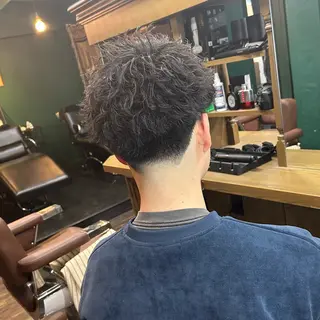 ショート パーマ メンズ 💈PRO SHOP WAVE 望愛💈のヘアスタイル