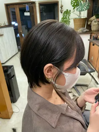 ショート 平田 怜のヘアスタイル