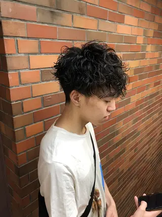 パーマ メンズ TOSHIKI| 上福岡メンズ|副店長のヘアスタイル