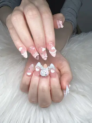ネイル Lee Nails チップ長さだし専門店のネイルデザイン
