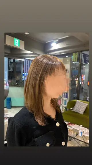 カラー GOTO KANANのヘアスタイル