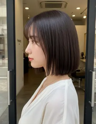 ショート カラー MARLE 布施店のヘアスタイル