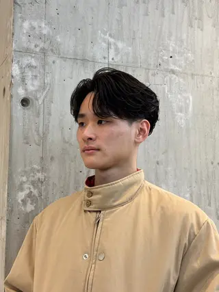 パーマ メンズ fifth深山 洋夢のヘアスタイル