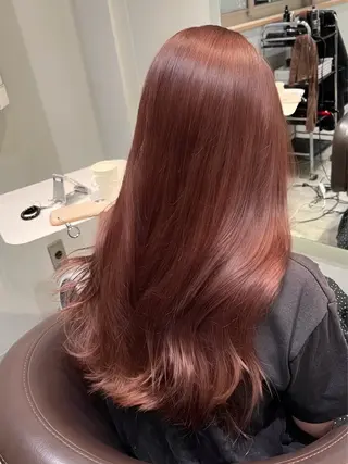 セミロング カラー HARA KOTONEのヘアスタイル
