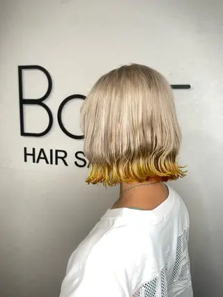 ショート Toshiki大宮 🌈ハイトーン🌈のヘアスタイル