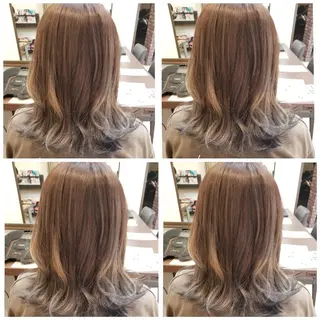 ミディアム トリコ 都島店のヘアスタイル