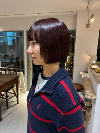 ショート カラー 成美/ カットモデルさん募集のヘアスタイル