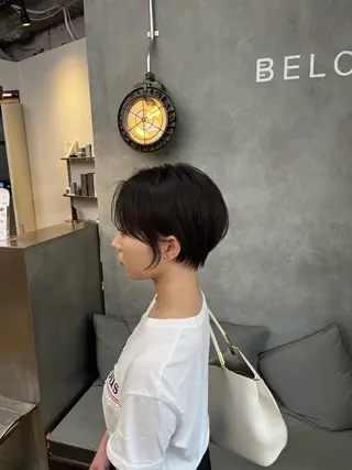 ショート カラー 似合わせレイヤー✄﻿ ヨシノ マサキのヘアスタイル