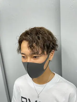ショート カラー パーマ メンズ 🍃メンズヘア🍃 セヤシュウヘイのヘアスタイル