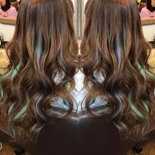 ロング Shiho お洒落な エクステ♡ハイトーンのヘアスタイル