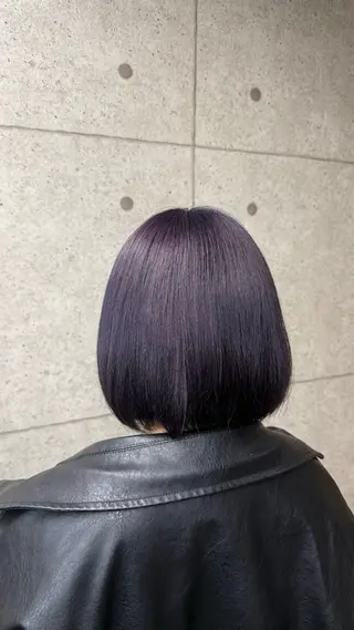 ミディアム カラー 松本 耀清のヘアスタイル