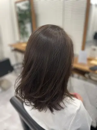 ミディアム OGAWA HIROKIのヘアスタイル