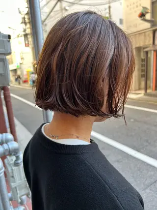 ショート パーマ ayane⭐️ボブ・ ショート・パーマのヘアスタイル