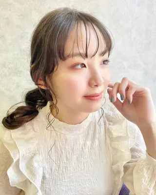 ロング パーマ ヘアアレンジ ひなの .のその他イメージ
