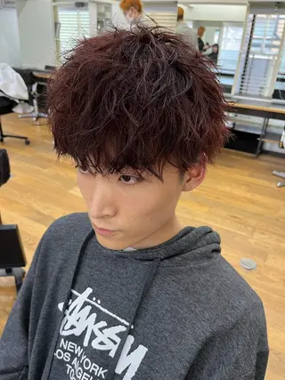 ショート 阿部 龍弥のヘアスタイル