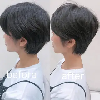 ショート 安藤 明日翔のヘアスタイル