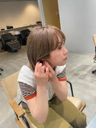 ショート 中村 玲音のヘアスタイル