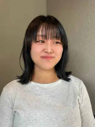 ミディアム ⭐️HEDI YUKI⭐️のヘアスタイル