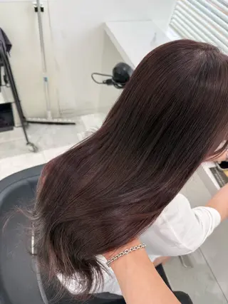 ミディアム カラー ♡上品韓国髪♡ブラ ウン/SAYATOのヘアスタイル