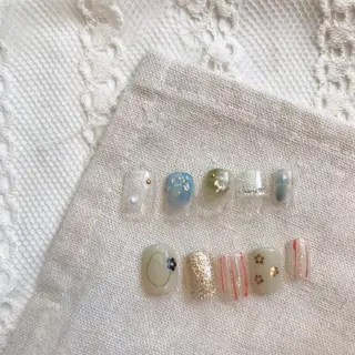 ネイル ショートネイル. Home sweetのネイルデザイン
