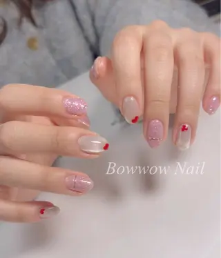 ネイル Bow wow Nail さや🧸のネイルデザイン