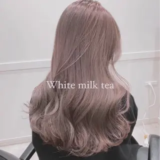 ロング カラー ✨ ラフィス川崎✨ しゅけ髪質改善カラーのヘアスタイル