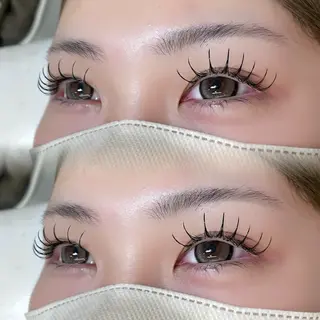 マツエク・マツパ Choco Lash mokaのマツエク・マツパデザイン