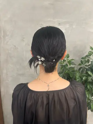 ヘアアレンジ ✨透明感艶カラー ✨💍Yuri💍のヘアスタイル