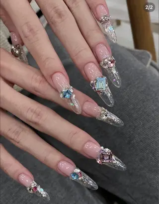 ネイル Tinaネイル 難波のネイルデザイン