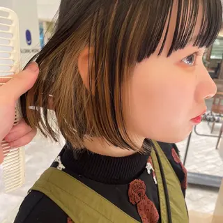 ショート カラー 【吉祥寺】ショート/ レイヤーボブ/ryoのヘアスタイル