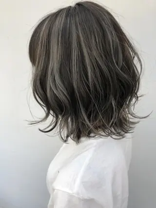 ミディアム 竹内 gayaおゆみ野店のヘアスタイル