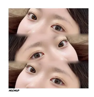 マツエク・マツパ mimo nail yuikaのマツエク・マツパデザイン