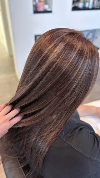 ロング カラー カットモデル✂️ ゆうかのヘアスタイル
