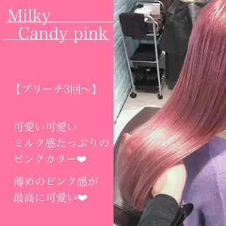 ロング カラー ヘアアレンジ 🐚🧸 MAKI 🧸🐚のヘアスタイル
