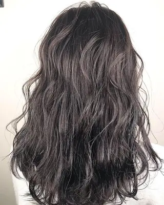 セミロング カラー Lien 深井店のヘアスタイル