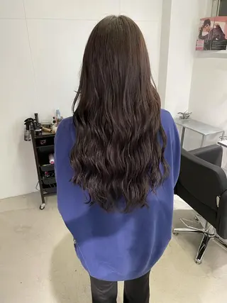 ロング 森長 留以のヘアスタイル