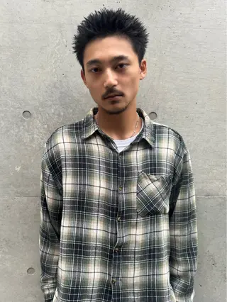 ショート メンズ 神田橋 翔太郎のヘアスタイル