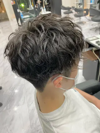 パーマ メンズ 🌴パーマオタク🌴 長谷川　諒佑🌈のヘアスタイル