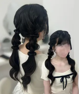 ロング ヘアアレンジ 🪞Purasia. Yamaneのヘアスタイル