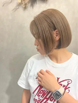ショート カラー 伊藤 早人のヘアスタイル