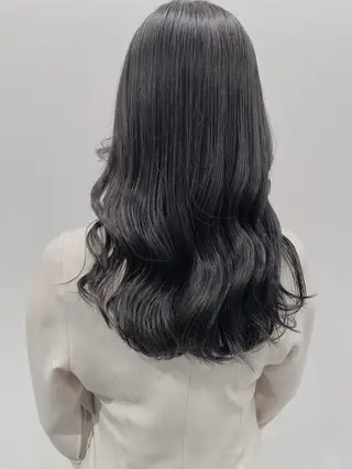 ロング カラー ヘアアレンジ ダブルカラー｜ なおき｜池袋美容師のヘアスタイル