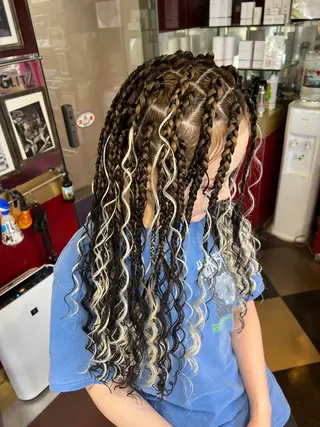ロング ヘアアレンジ 横浜カラーパーマ 特殊/ 平林侑馬のヘアスタイル