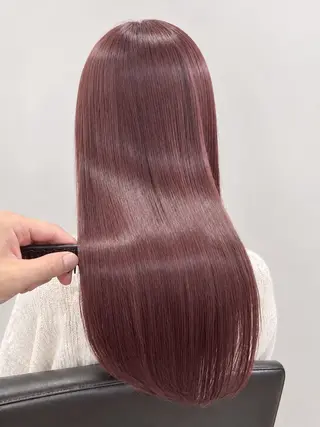 ロング 半田 百香のヘアスタイル