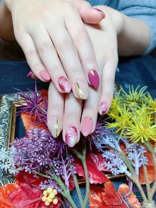 ミディアム ネイル Style Nailのネイルデザイン