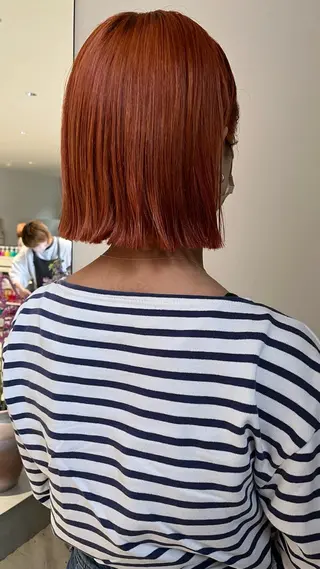 ミディアム リコ🩵 ショートカットのヘアスタイル