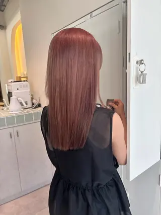 カラー ✧̣̥̇newi広島 Rensei✧̣̥̇のヘアスタイル