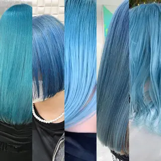 セミロング カラー 海外風レイヤーカット 👑店長 平松 由のヘアスタイル